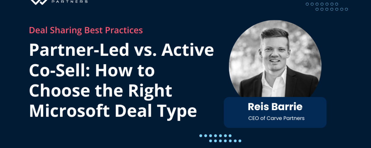 Partner-Led vs. Active Co-Sell: How to Choose the Right Microsoft Deal Type