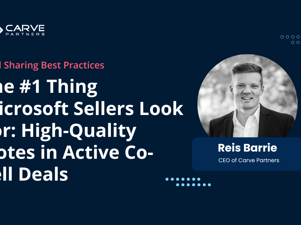 The #1 Thing Microsoft Sellers Look For: High-Quality Notes in Active Co-Sell Deals